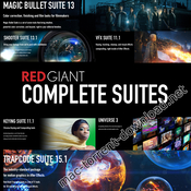 Red Giant Complete Suite 2019 for Adobe (Updated 30.07.2019)