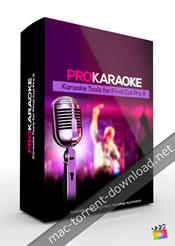 Pixel film studios prokaraoke karaoke tools for fcpx icon