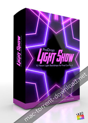 Pixel film studios prodrop light show for fcpx icon