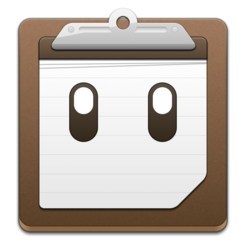 Pastebot clipboard manager with custom clippings icon