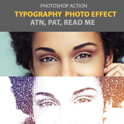 Typography photo effect 12010044 icon