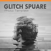 Glitch square photo templates 12183965 icon
