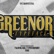 Greenore display fonts 382913 icon