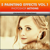 5 painting effects vol1 photoshop actions 11967327 icon