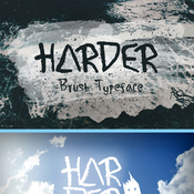 Harder brush typeface 11579244 icon
