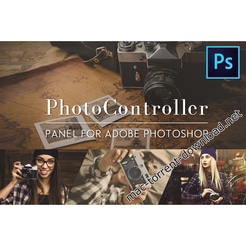 Photo Controller Panel Plug-in for Adobe Photoshop (Win/Mac)