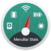 MenuBar Stats System Monitor Memory Clean Battery Health icon