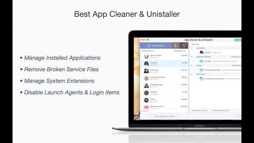 App Cleaner and Uninstaller Pro 671 Screenshot 01