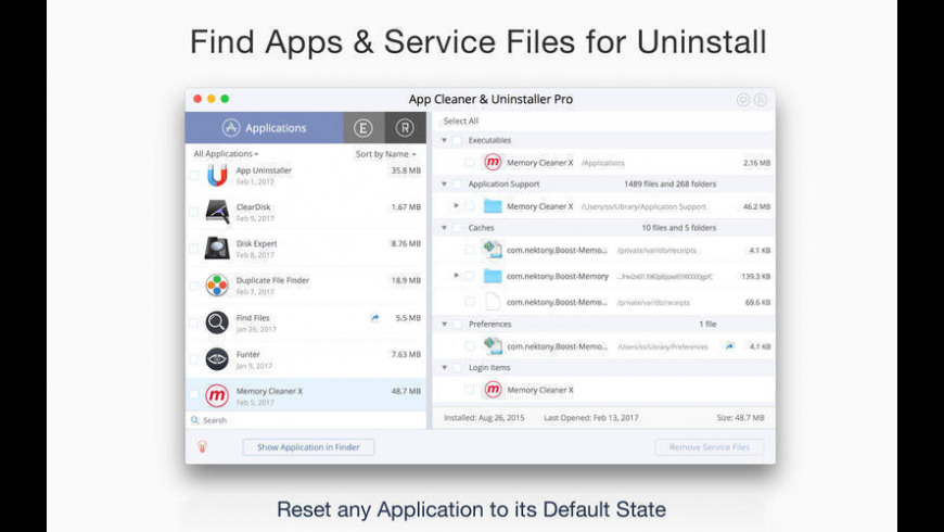 App Cleaner and Uninstaller Pro 671 Screenshot 02