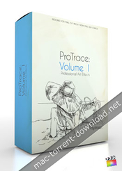 Pixel film studios protrace volume 1 professional art effects for fcp x icon