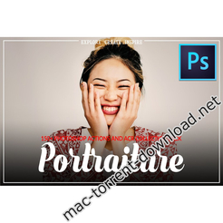 300 portraiture photoshop actions and acr icon