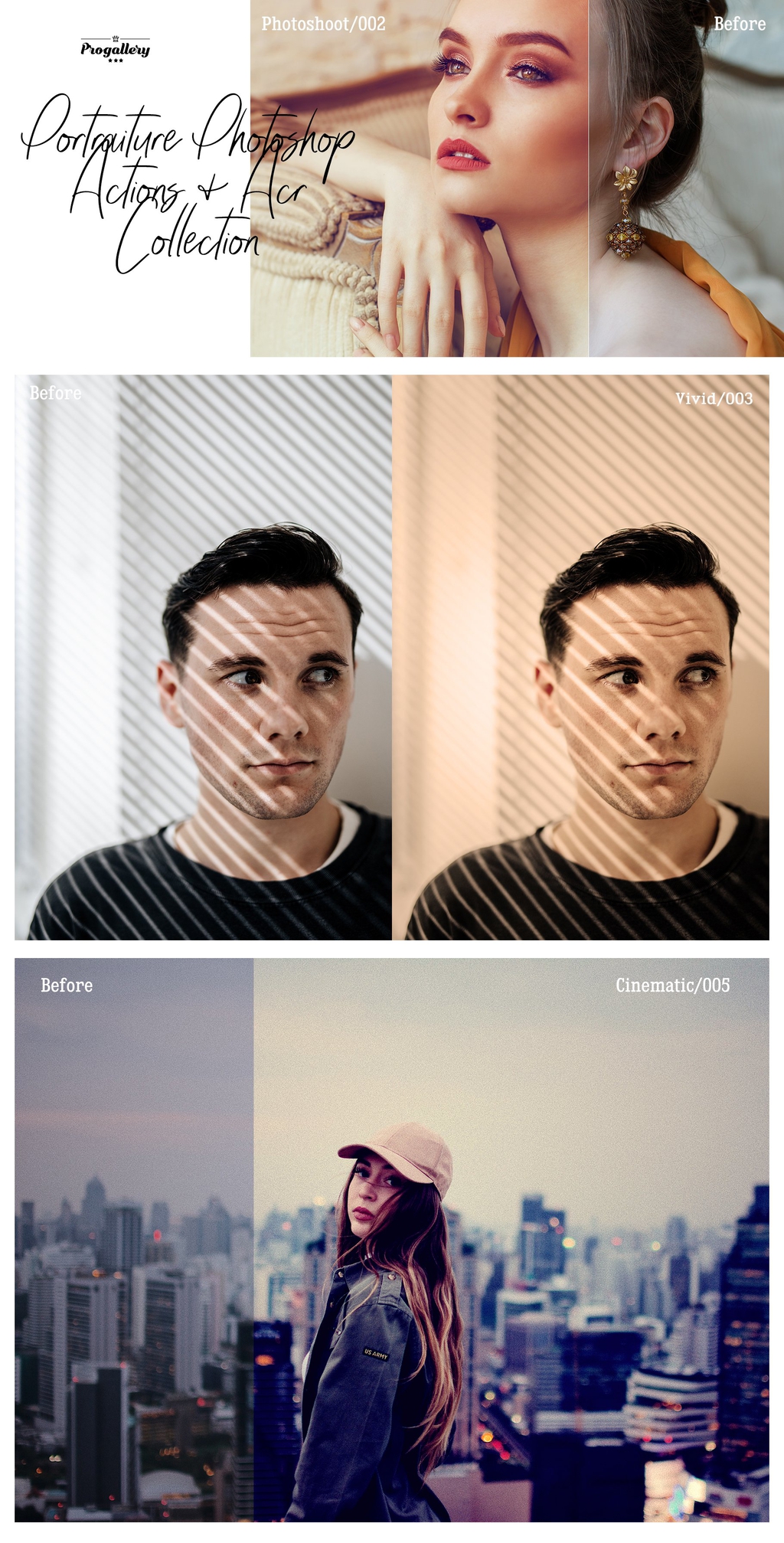 300plus Portraiture Photoshop Actions and ACR Screenshot 02