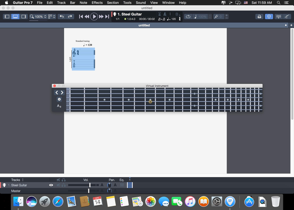 Guitar Pro 752 Build 1620 Screenshot 03 j2eads