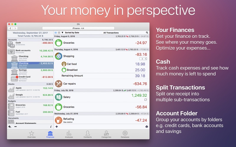 iFinance 4 Screenshot 01 pitlazy