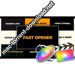 Clean Fast Opener FCPX icon