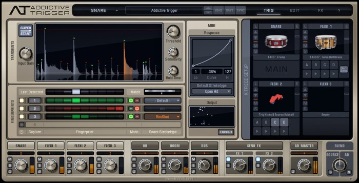XLN Audio Addictive Trigger Complete v113 Win Mac Screenshot 01 cw1p6uy