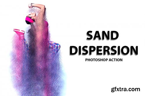 4 in 1 Dispersion Photoshop Actions Bundle