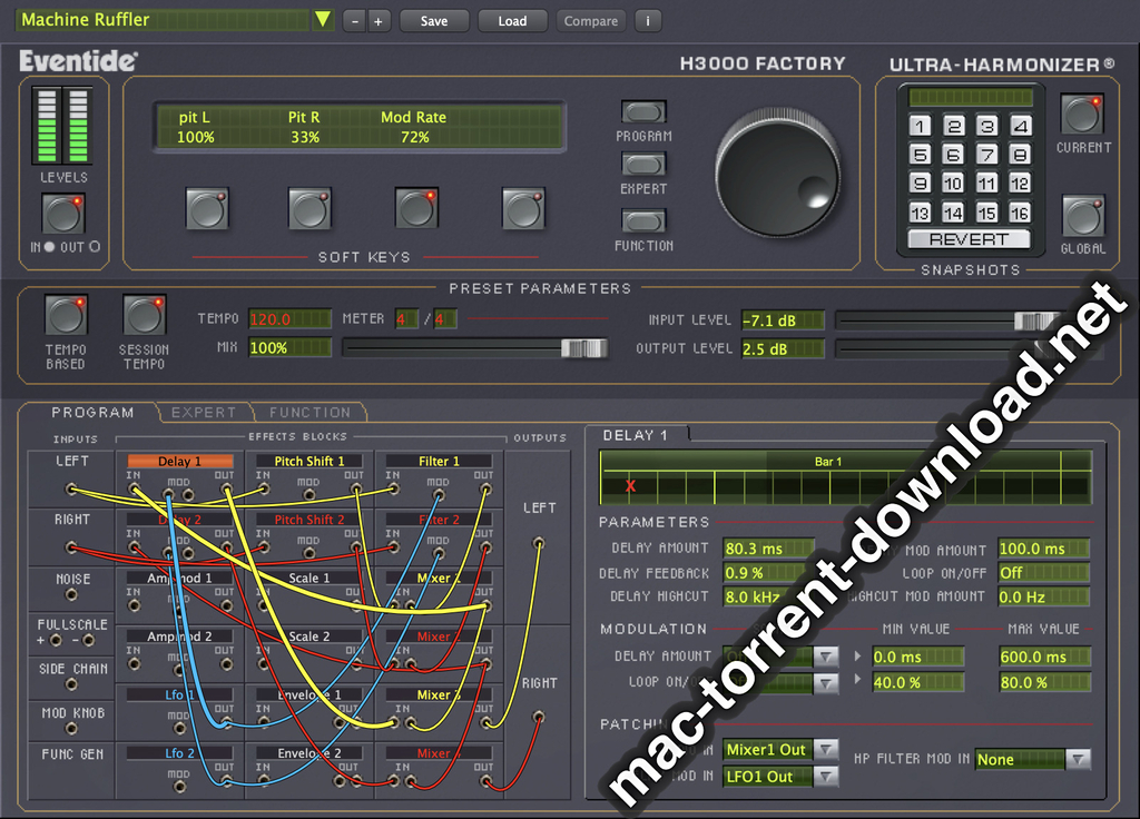 Eventide H3000 Factory for macOS 1015 Catalina Screenshot 01 bn8qqby