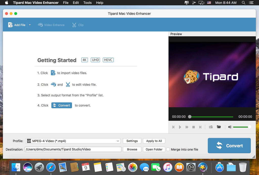 Tipard Mac Video Enhancer 9122 Screenshot 01 mtkx06y