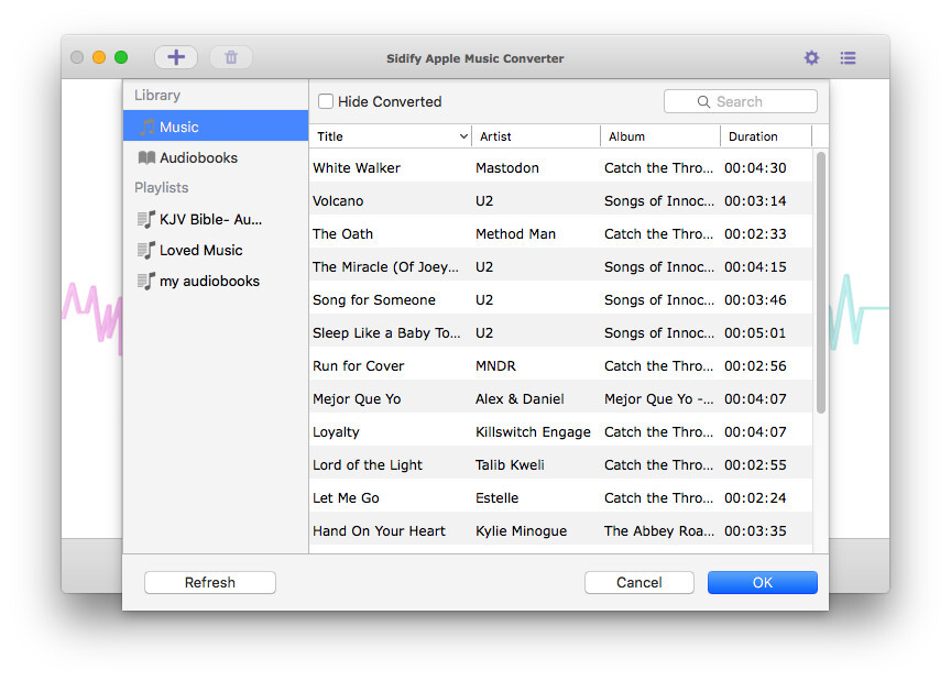 Sidify Apple Music Converter 148 Screenshot 02 o5g7gyn