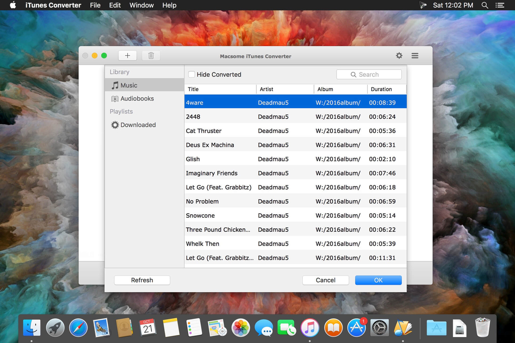 Macsome iTunes Converter 248 Screenshot 02 1g8bwrxy