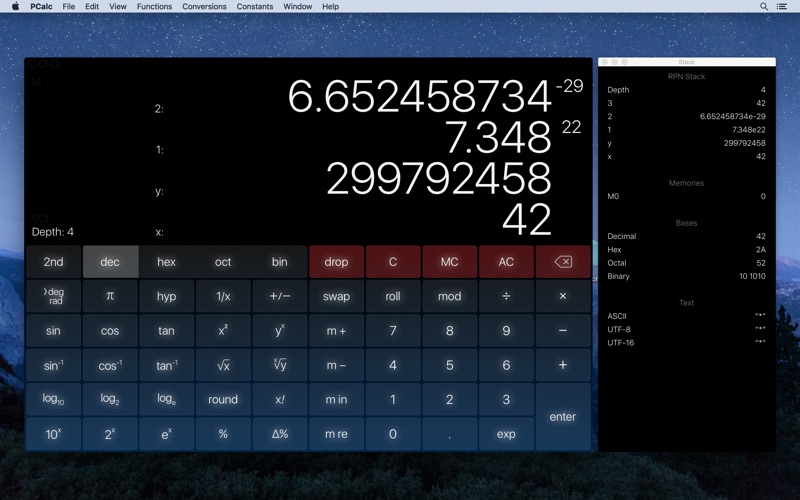 Download PCalc For Mac 4.9.3