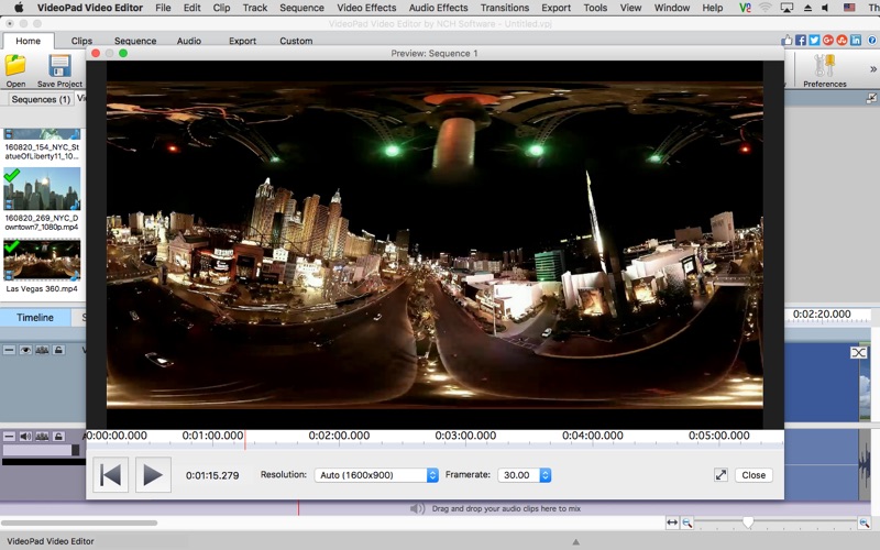 VideoPad Video Editor Screenshot 4 bn8md1y
