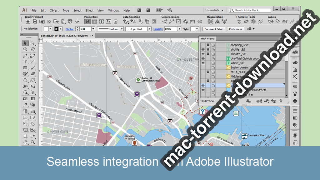 Avenza MAPublisher for Adobe Illustrator 105 Screenshot 01 tb0hqgy