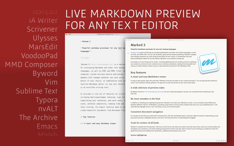 Marked 2 - Markdown Preview Screenshot 01 t7fiagy