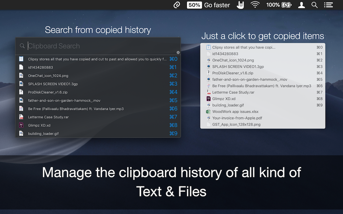 Clipsy – Clipboard Manager 1.5
