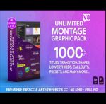Montage Graphic Pack  for  Premiere Pro, After Effects
